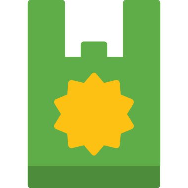 enerji ve ekoloji simgesi, vektör illüstrasyonu