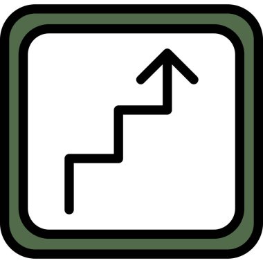 Ok. Web simgesi basit illüstrasyon