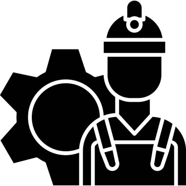 Mühendis vites işçisi simgesi