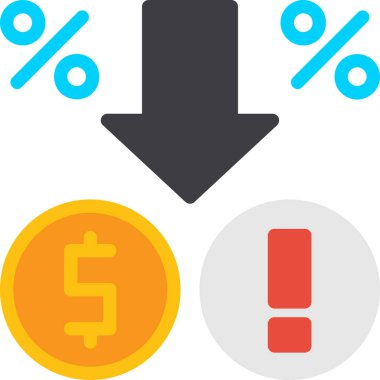 Yüzde işaretli dolar simgesi