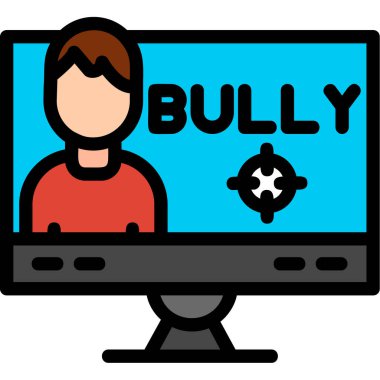 Bilgisayar simgesi, vektör illüstrasyon tasarımı