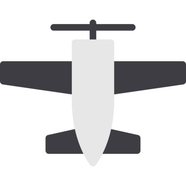 Pervane Düzlemi Düz vektör simgesi