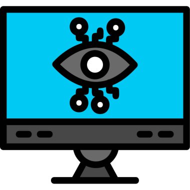 Bilgisayar monitörü. Basit tasarım