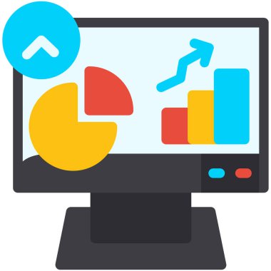 iş analizi grafik simgesi