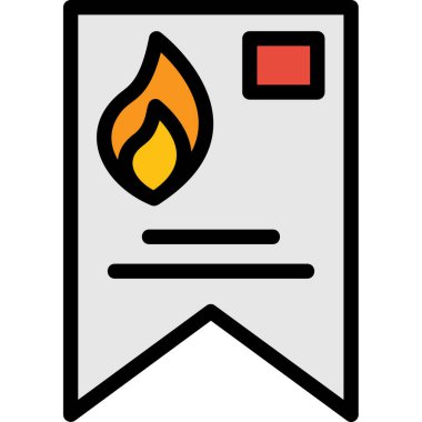 Simge vektör resimlemesini ateşle