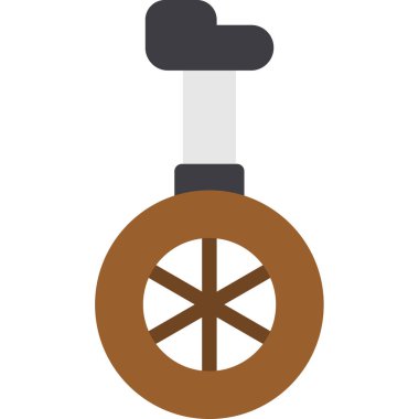 Bisiklet. Web simgesi basit illüstrasyon