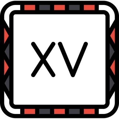 Modern b 'nin vektör illüstrasyonu eksik simgesi