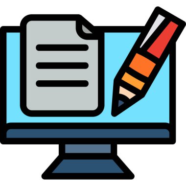 dizüstü bilgisayar simgesi. Web Tasarım