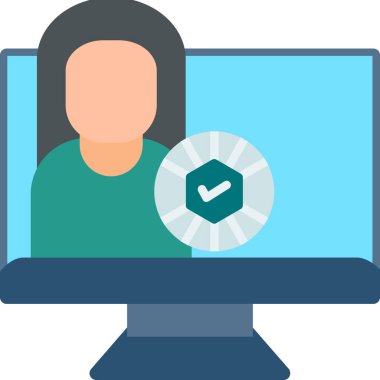 Müşteri Destek kutsal kişilerin resmi, vektör çizim