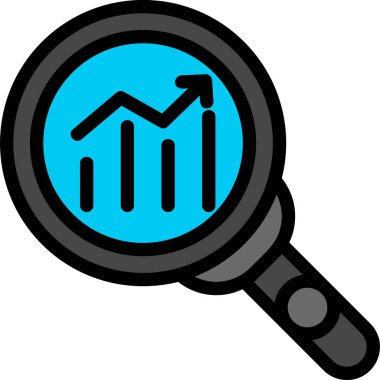 Ara. Web simgesi basit illüstrasyon