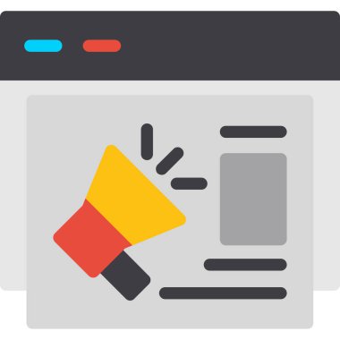 Web tasarım vektörü simgesi