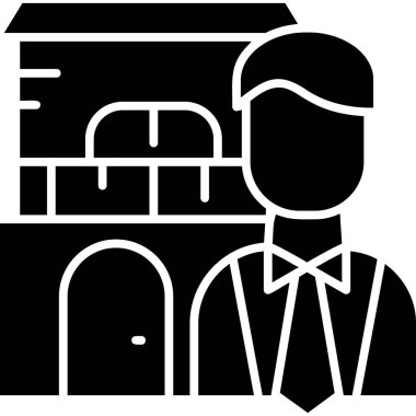 bina inşaat evi simgesi