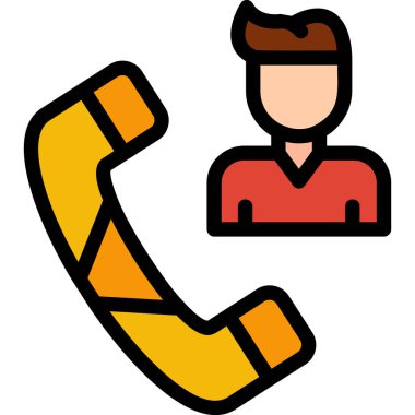 Arama desteği telefon simgesi