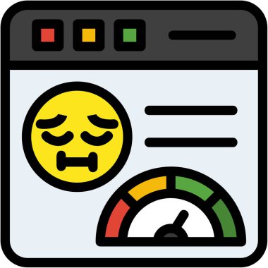 Üzücü kötü ikon