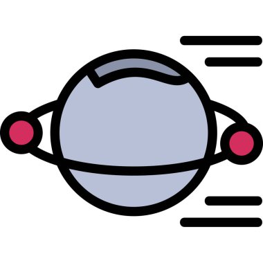 uydu simgesi vektör illüstrasyonu