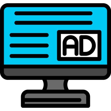 reklam reklam reklam simgesi