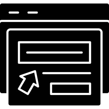 Bilgisayarda tarayıcı tarayıcı simgesi - donanım kategorisi