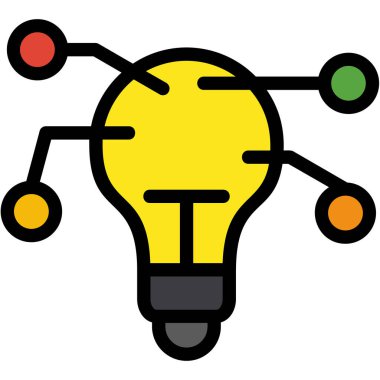 ampul ışık fikir simgesi