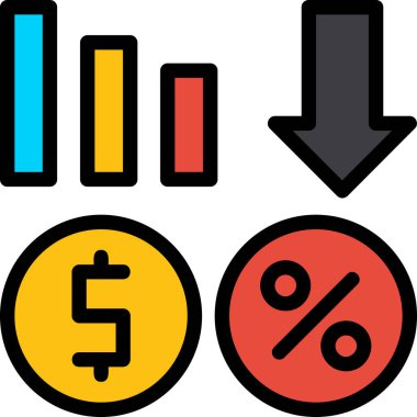 Doldurulmuş çizelge çizelgesi simgesi - taslak biçimi