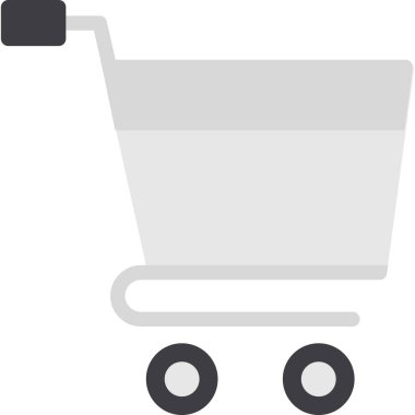 Alışveriş arabası simgesi.