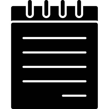 Takvim. Web simgesi basit illüstrasyon