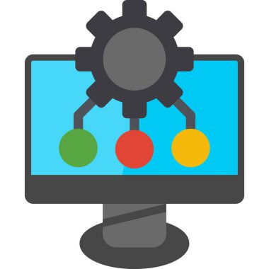 Ağ web simge vektör çizim