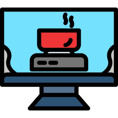 Kahve fincanı. Basit tasarım