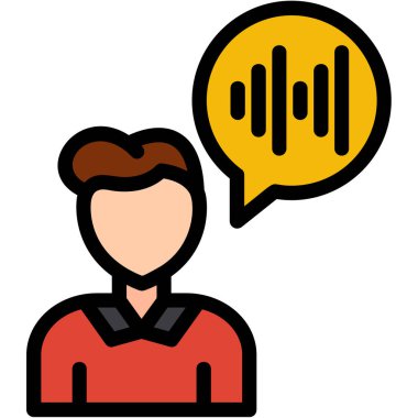 Müşteri çağrı merkezi simgesi, vektör illüstrasyonu