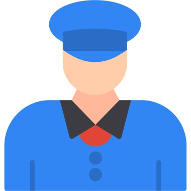 avatar adam insanlar düz stil simgesi