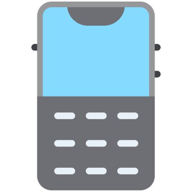 Akıllı telefon simgesi, vektör illüstrasyon tasarımı
