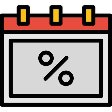 ticari grafik vektör simgesi
