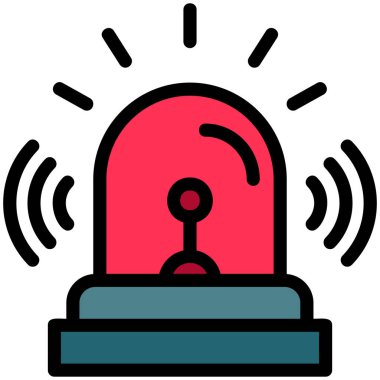 Kablosuz. Web simgesi basit illüstrasyon