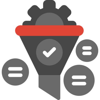 Web ve mobil için iş düz simgesi