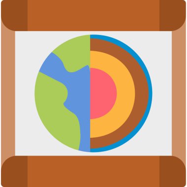 dünya küresi, web simgesi, vektör illüstrasyonu