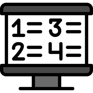 Takvim simgesi, vektör çizimi