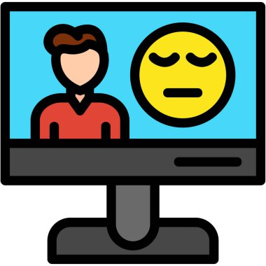 Bilgisayar istemcisi geribildirim simgesi - taslak biçimi