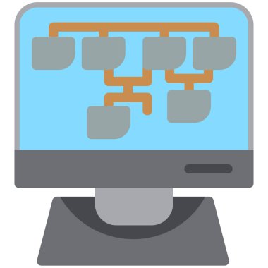 ağ bağlantı vektörü simgesi