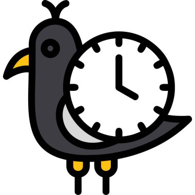 kuş saati simgesi