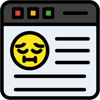 Gülümseyen üzgün emoji.