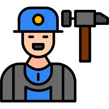 İnşaat işçisi simgesi