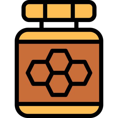 Tatlım. Web simgesi basit illüstrasyon