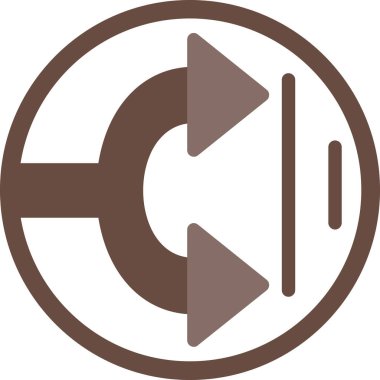 ok simgesi vektör illüstrasyonu