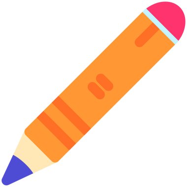 Kalem. Web simgesi basit tasarım