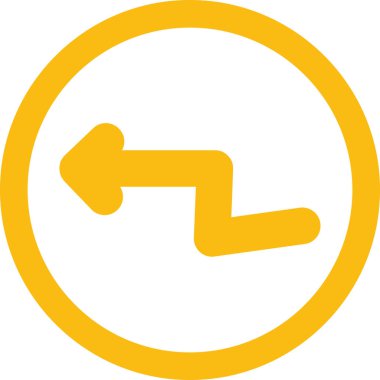 Ok. Web simgesi basit illüstrasyon