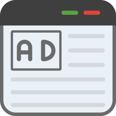 Seo simgesinin vektör illüstrasyonu