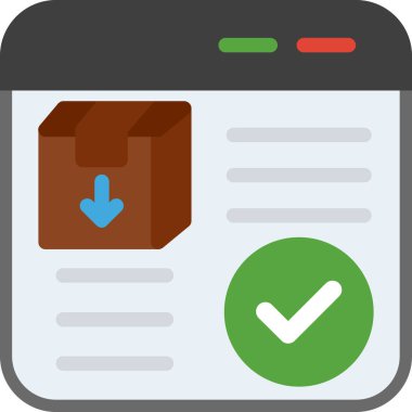 Dolu taslak biçiminde kutucuk dağıtım simgesini işaretle