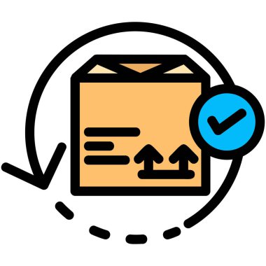 Teslimat sipariş simgesi, taslak biçimi