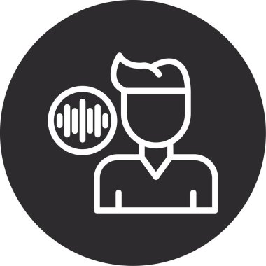 Müzik çalar modern simgesinin vektör illüstrasyonu