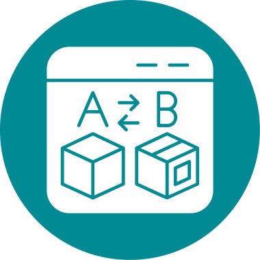 kutu simgesi. vektör illüstrasyonu