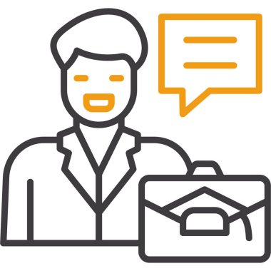 servis simgesi, vektör illüstrasyonu